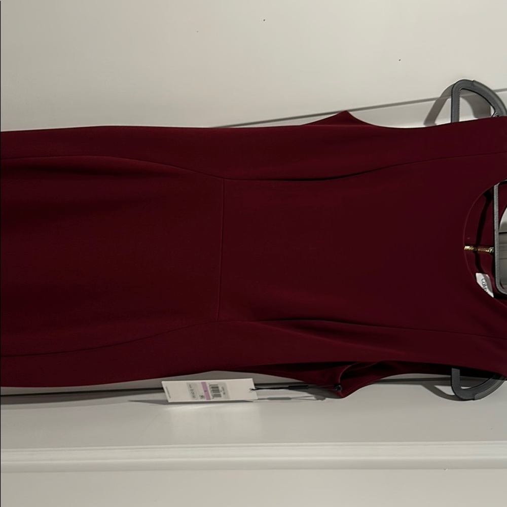 Calvin Klein Burgundy Dress